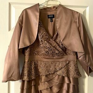 Adrianna Papell mother of Bride dress.